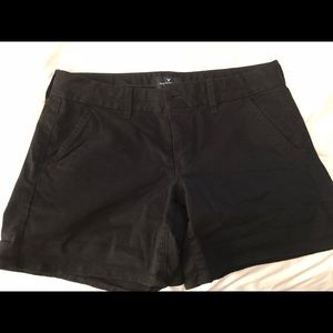 American Eagle Black midi shorts